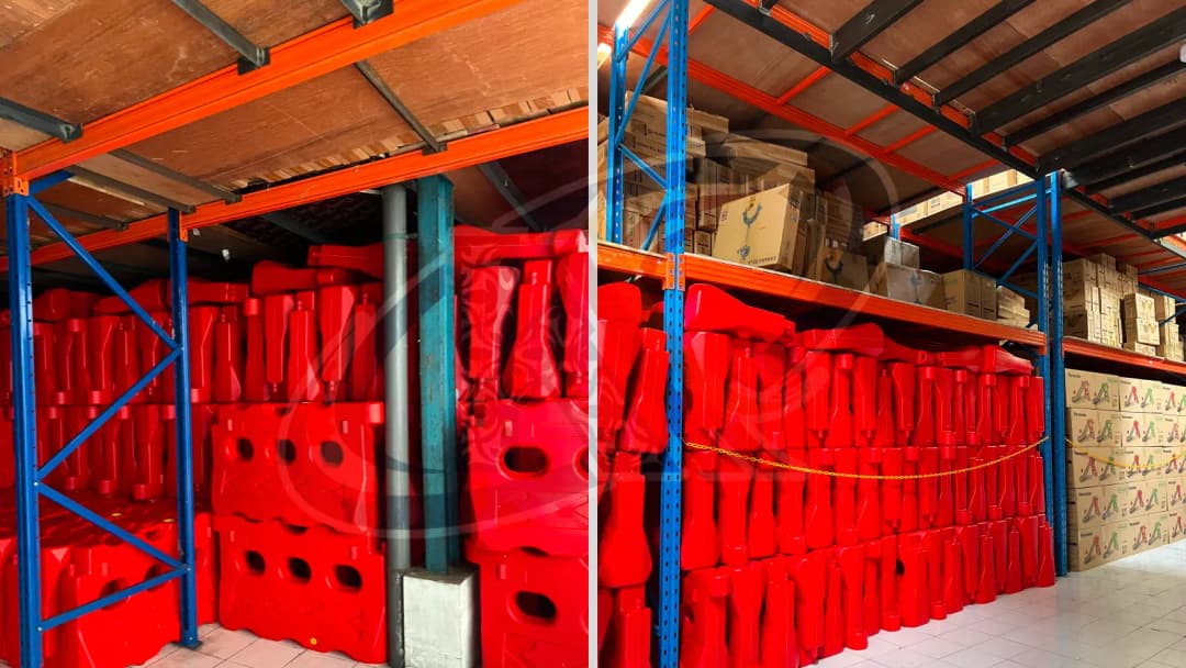 Stok road barrier di gudang karya pilar nusantara