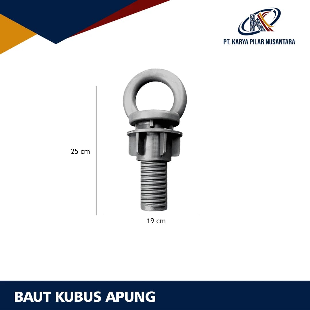 Baut Kubus Apung HDPE