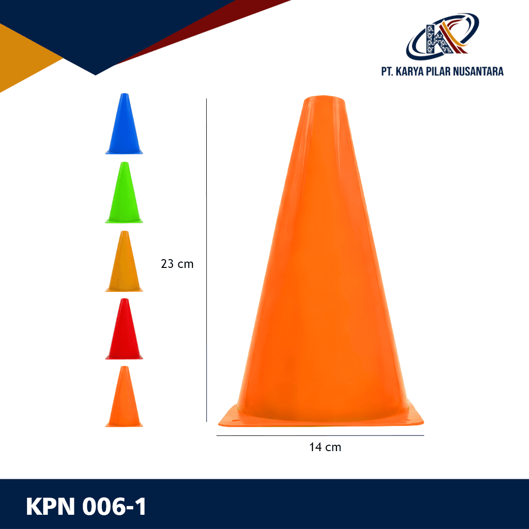 Cone Sepak Bola KPN 006-1 dari Karya Pilar Nusantara