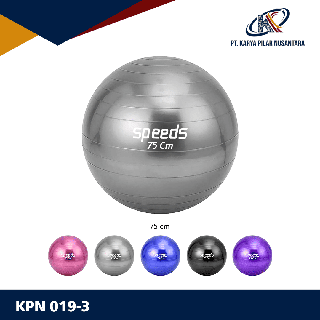 Gym Ball 75cm KPN 019-3 dari Karya Pilar Nusantara