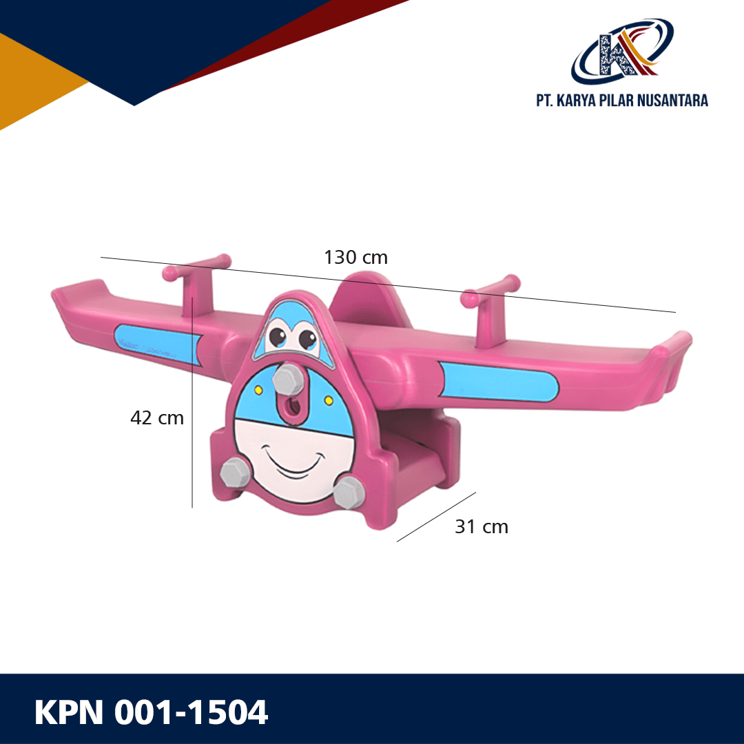 Mainan Jungkat-Jungkit Anak KPN 001-1504 dari Karya Pilar Nusantara