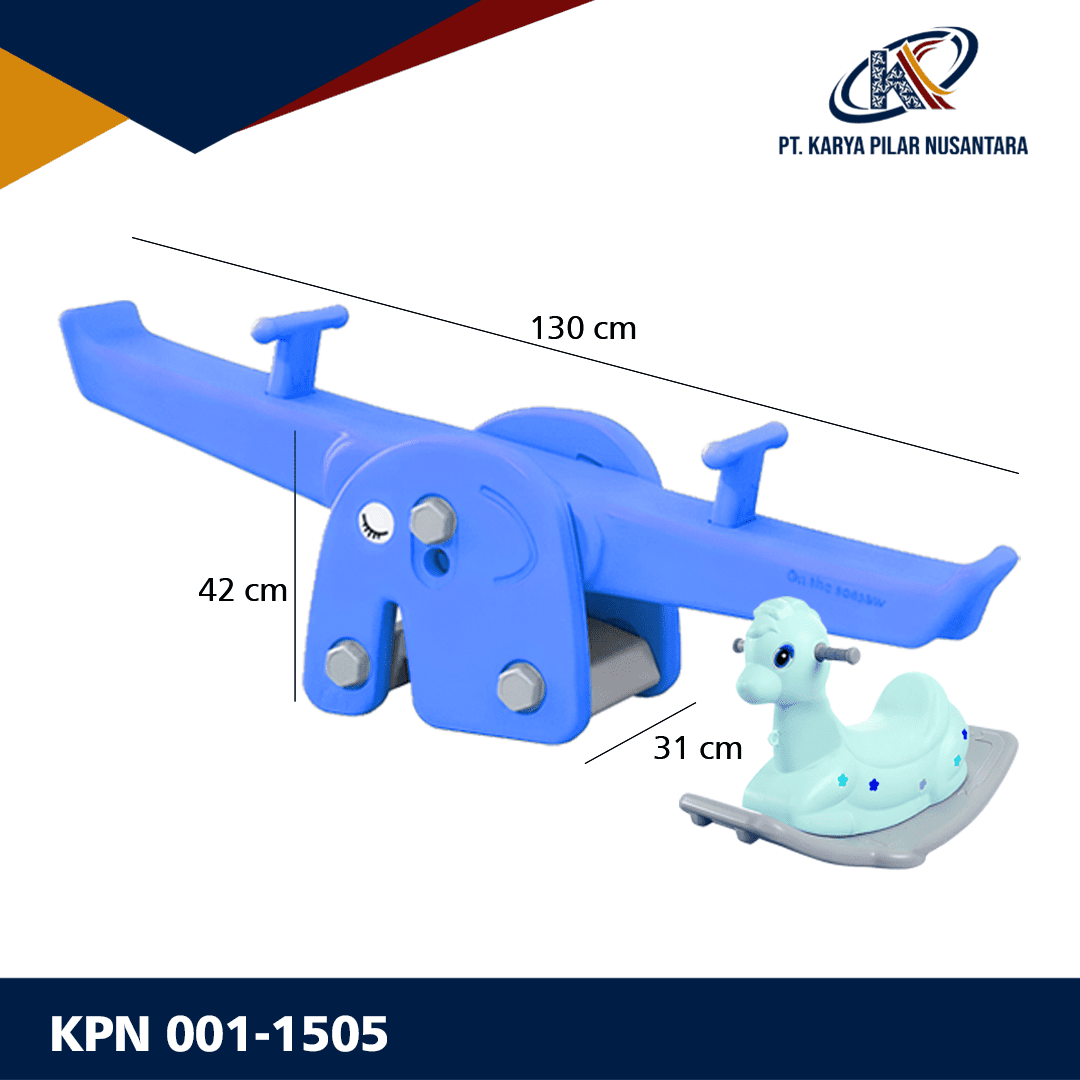 Mainan Jungkat-Jungkit Anak KPN 001-1505 dari Karya Pilar Nusantara
