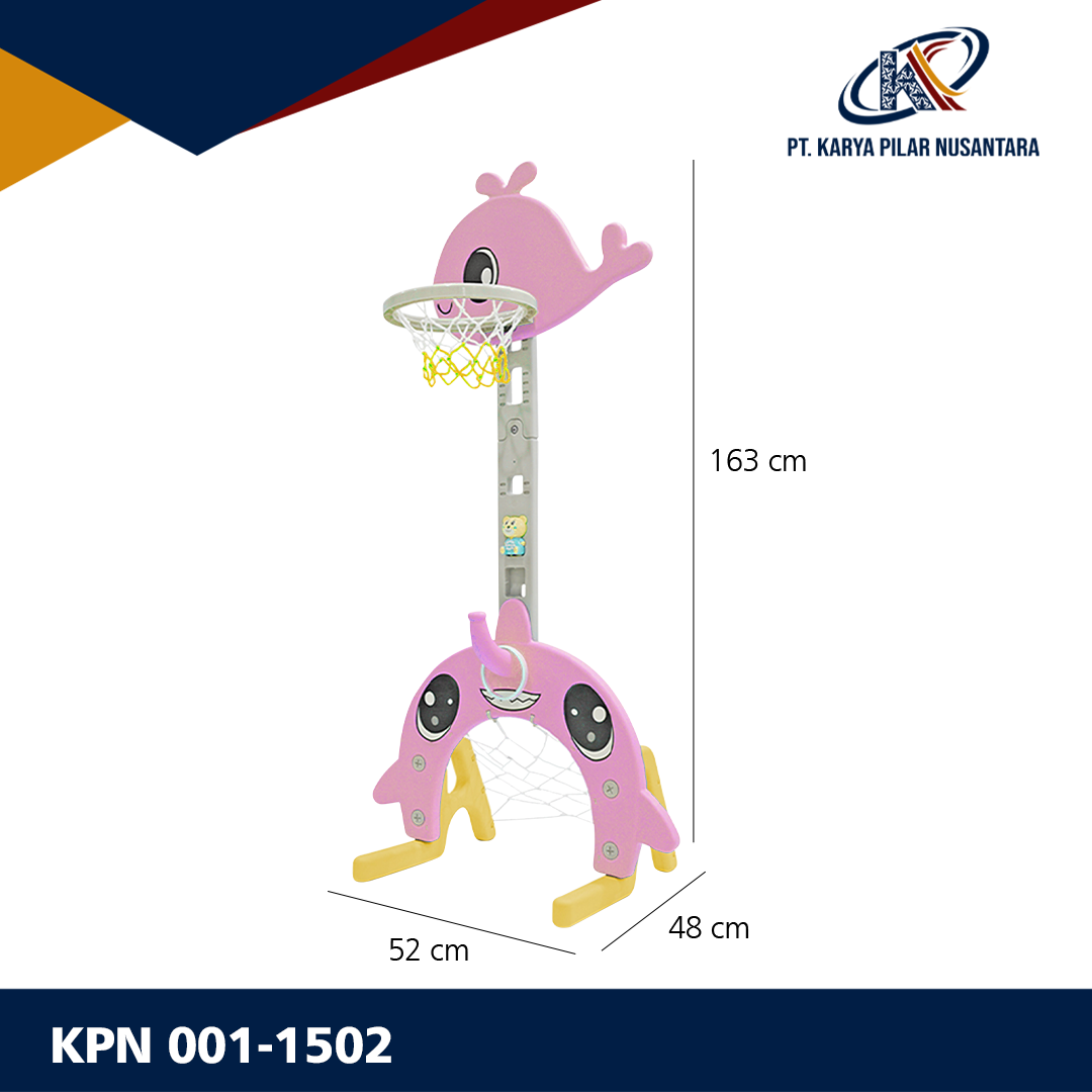 Tiang Basket Permainan Anak dari Karya Pilar Nusantara