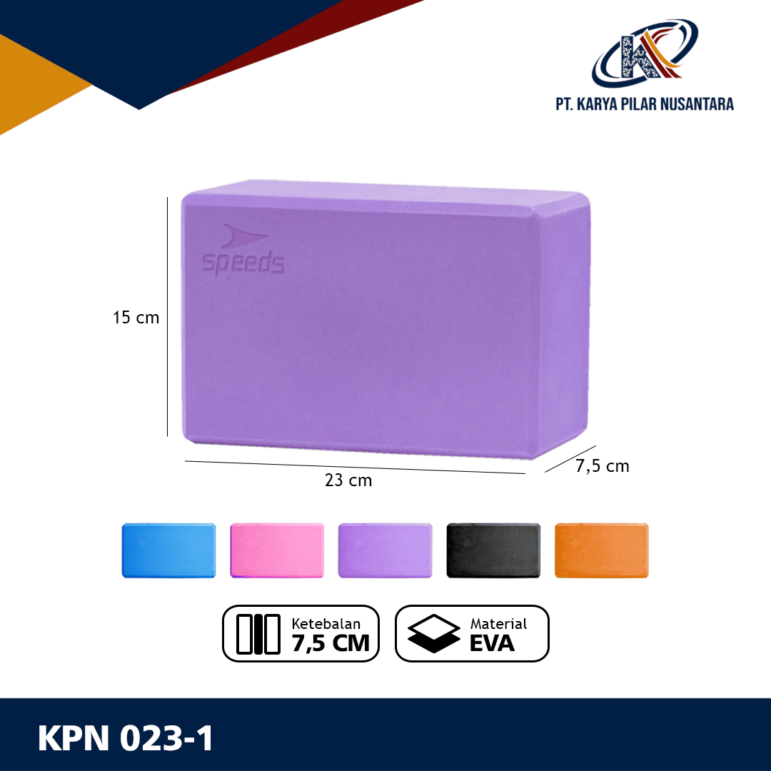 Yoga Block KPN 023-1 dari Karya Pilar Nusantara